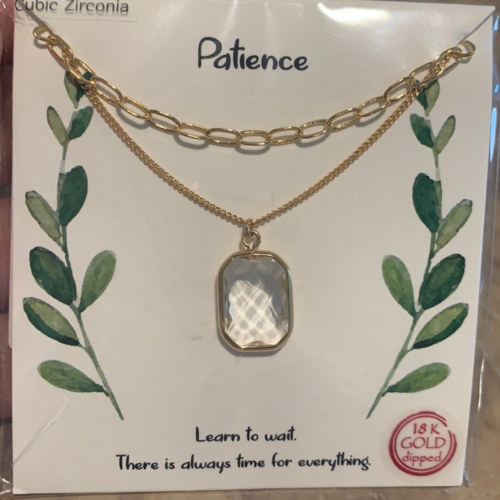Necklace chain cz pendant